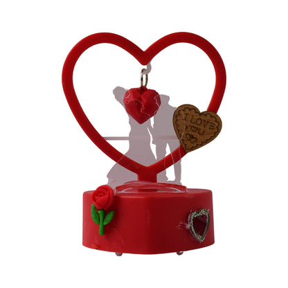 This Romantic Heart-shaped Led Light Showpiece (1 Pc)