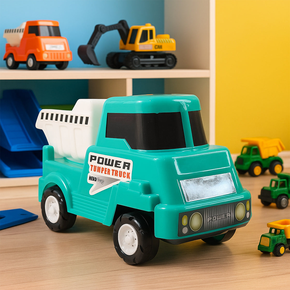 Funwoods Kids Power Dumper Truck Toy (1 Pc)