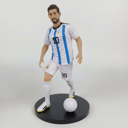Lionel Messi figure, Argentina soccer toy, World Cup Messi, Messi action figure, soccer player collectible, Argentina jersey toy, Messi SAHANA GIFTS & STATIONARY