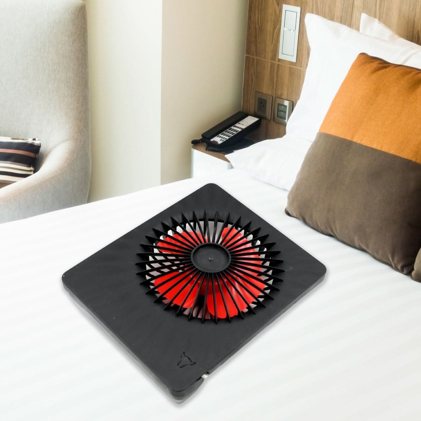 Portable Desk Fan – 1-Speed Personal Table Fan for Office & Home