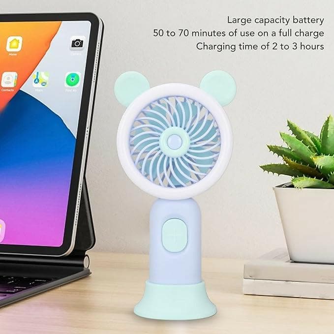 Cute Mini Fans With Elegant Ears - HalfPe