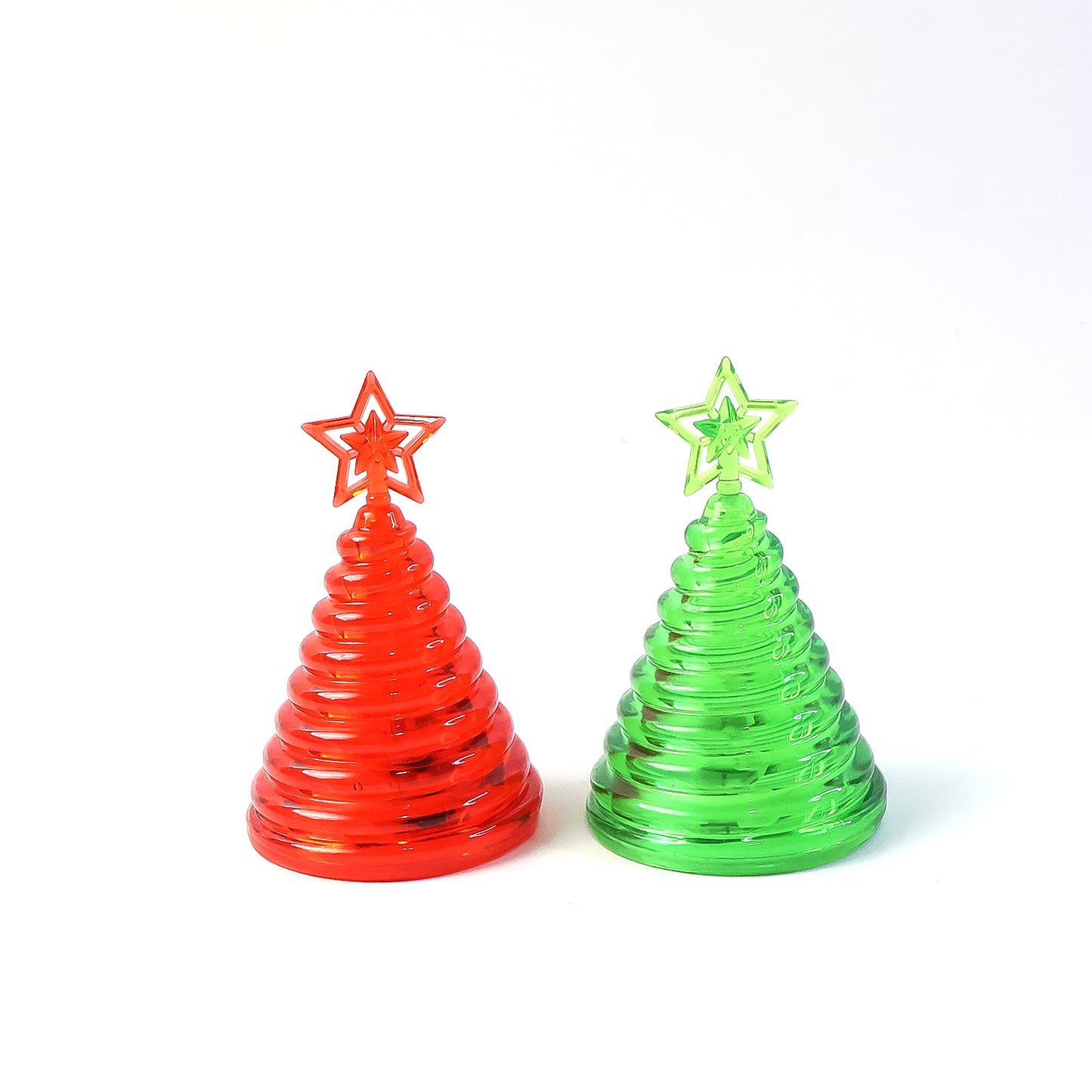 Premium Led Spiral Christmas Tree Decorative Night Lamp Set