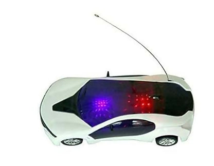 Fast Modern Racing Car with remote control (White)