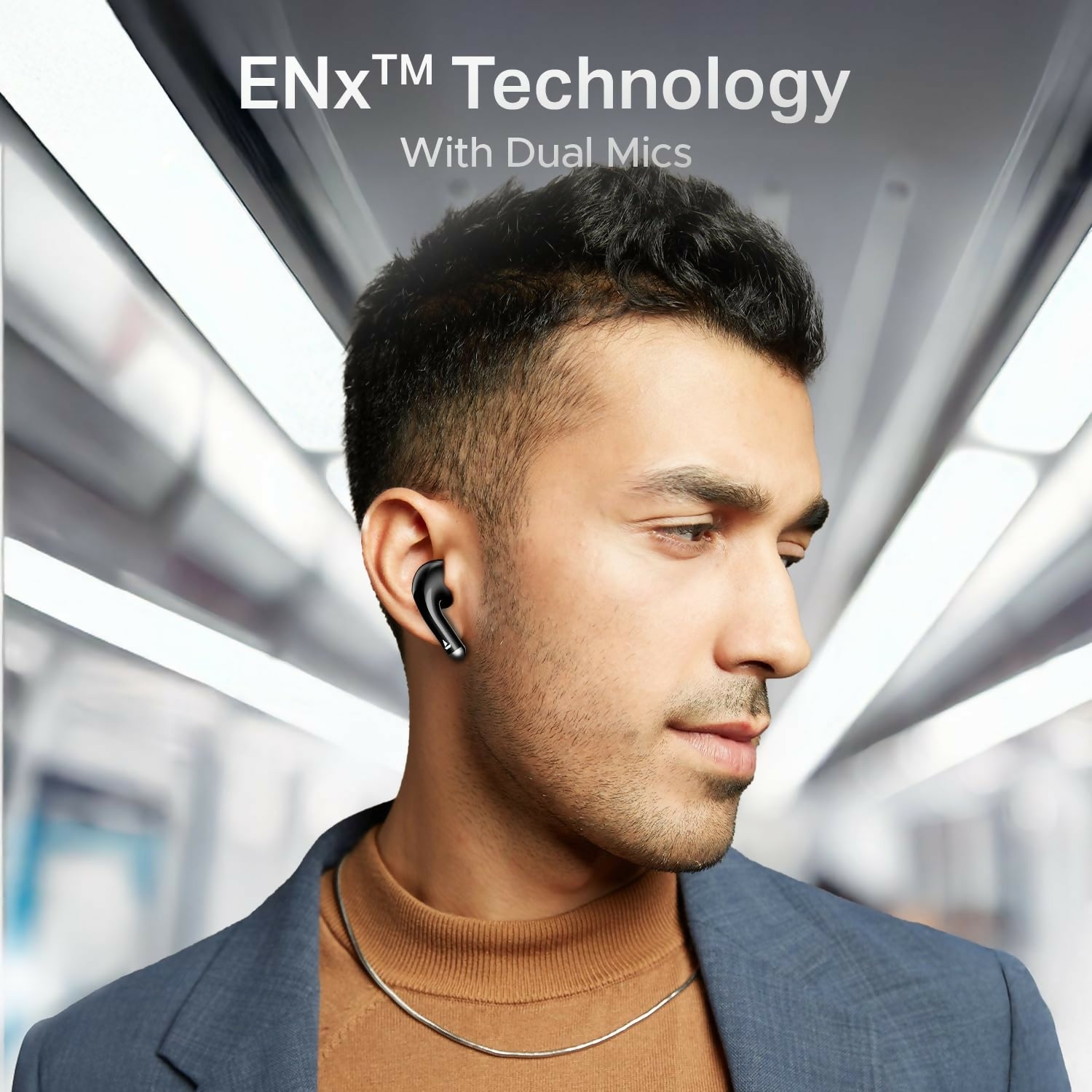boAt Airdopes 101v2, 35H Battery, ENx Tech, 13mm Drivers, ASAP Charge, Flex-Fit Ear Tips,Stream Ad Free Music via App Support, Bluetooth Earbuds, TWS Ear Buds Wireless Earphones with mic (Pitch Black) Halfpe Deals