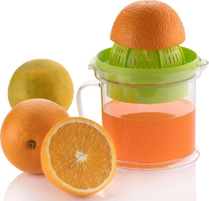 2 in 1 Hand Press Manual Fresh Fruit Juicer - HalfPe