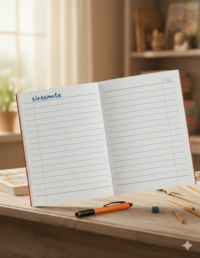 Classmate Broad Line Notebook 172 pages 24 X18cm (pack of 2)