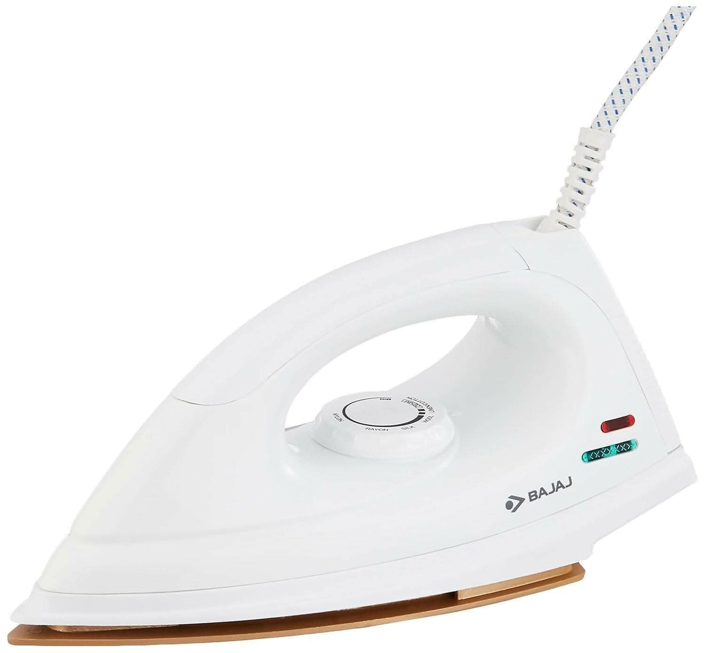 Bajaj Dx-7 Neo 1000W Dry Iron Box (White) - HalfPe