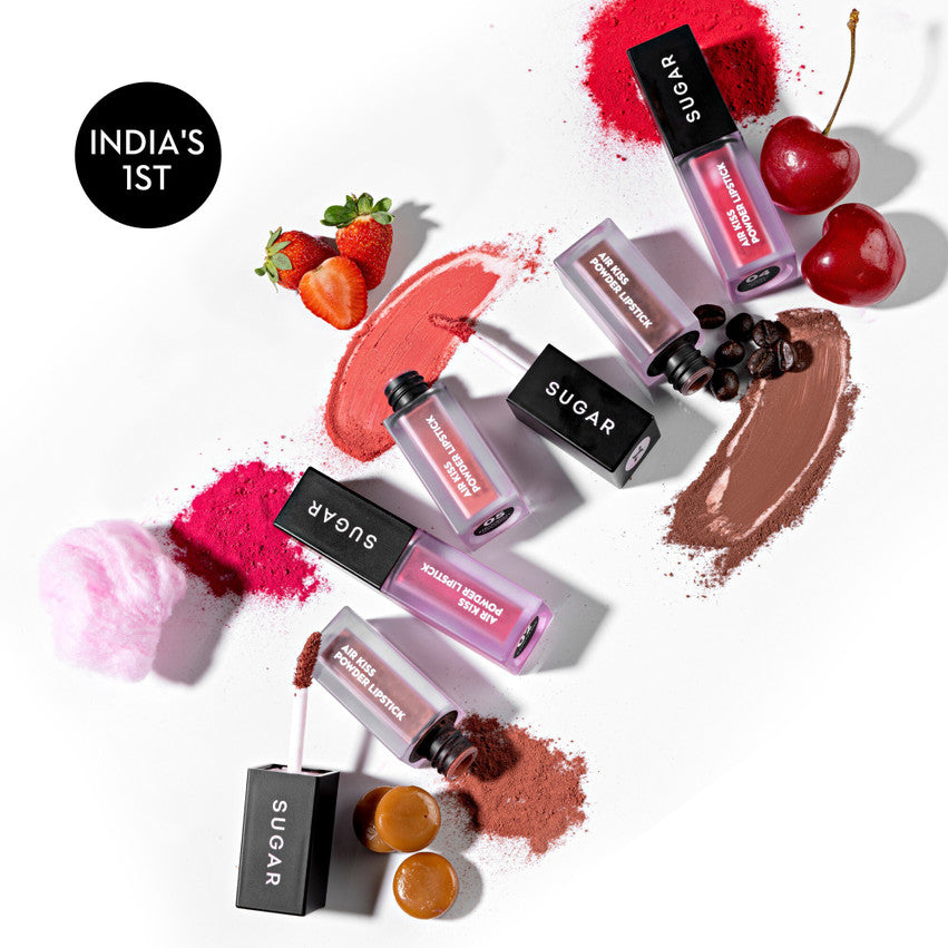 SUGAR Air Kiss Powder Lipstick - 05 Strawberry Macaron (499)