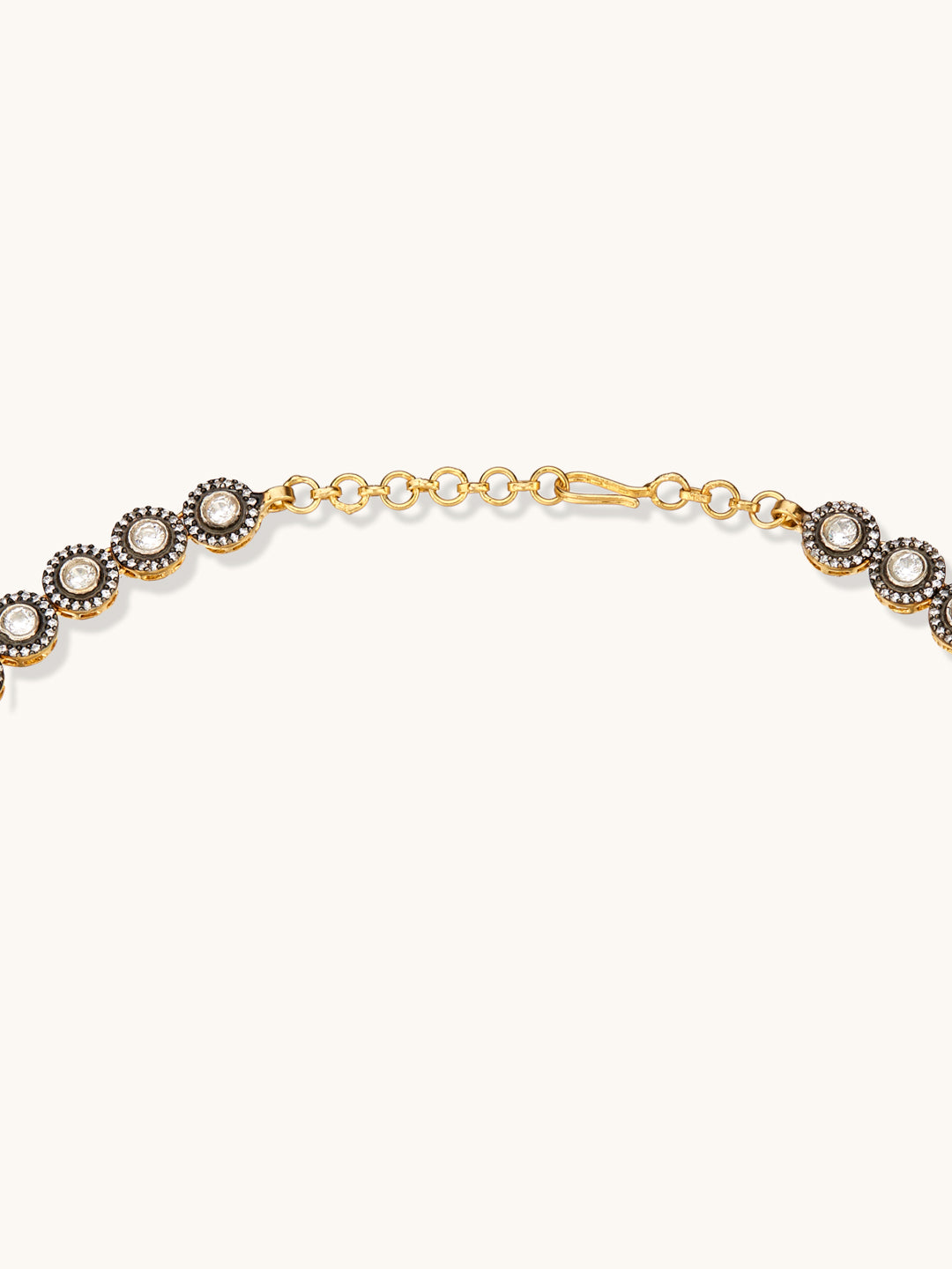 22K Gold-Plated Kundan Studded Necklace Set