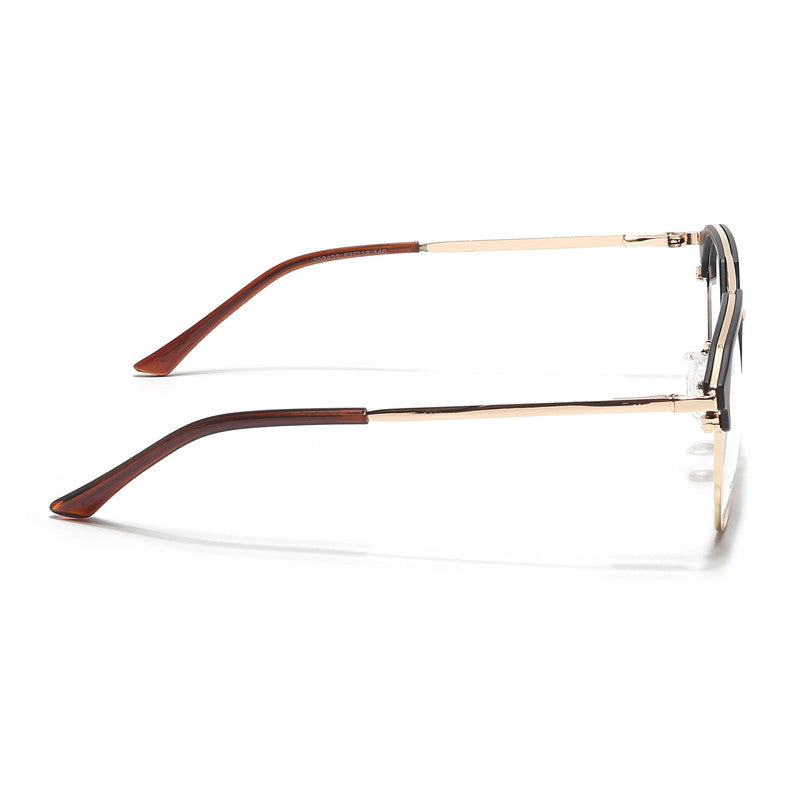 Eyejack Turbo Black & Golden Wayfarer Eyeglasses for Men and Women - view 5