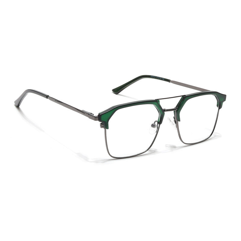 Eyejack Turbo Green & Black Wayfarer Eyeglasses for Men and Women - view 1