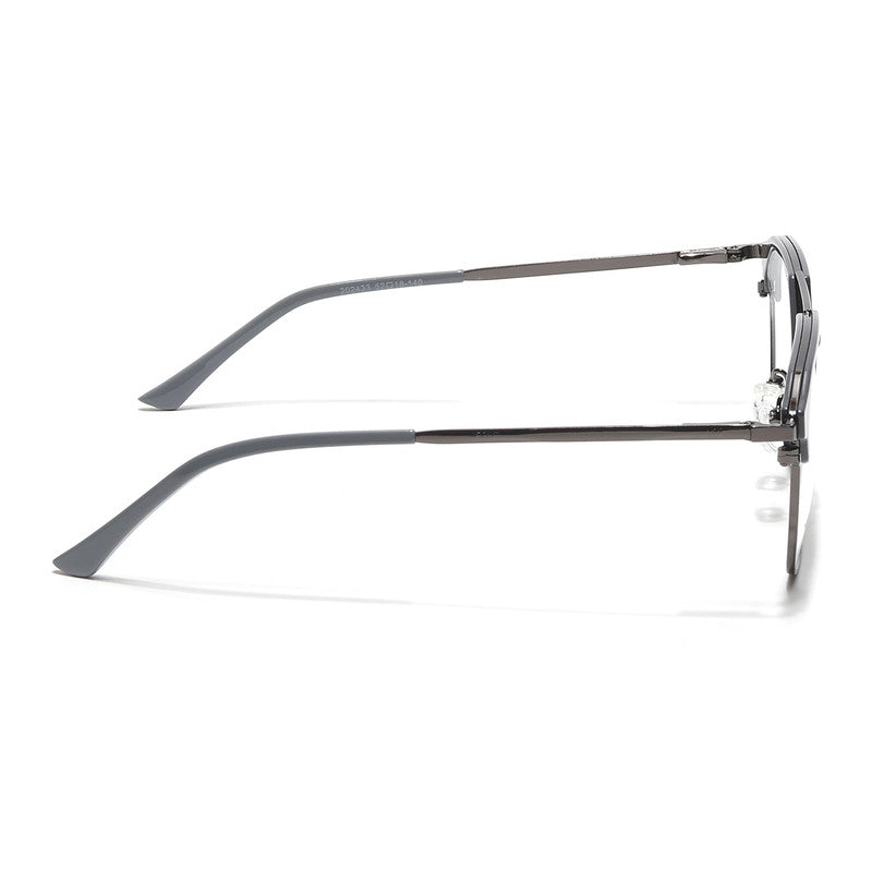 Eyejack Turbo Grey & Black Wayfarer Eyeglasses for Men and Women - view 5