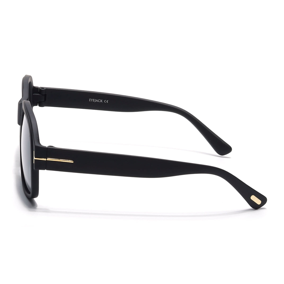 Eyejack Black Wayfarer Sunglasses for Men and Women - Style 1059 - view 6