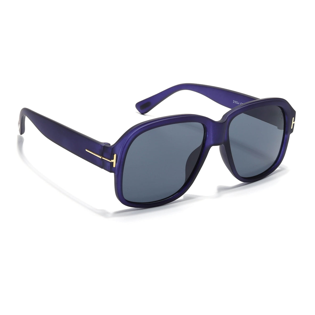 Eyejack Blue Wayfarer Sunglasses for Men and Women - Style 1060 - view 2