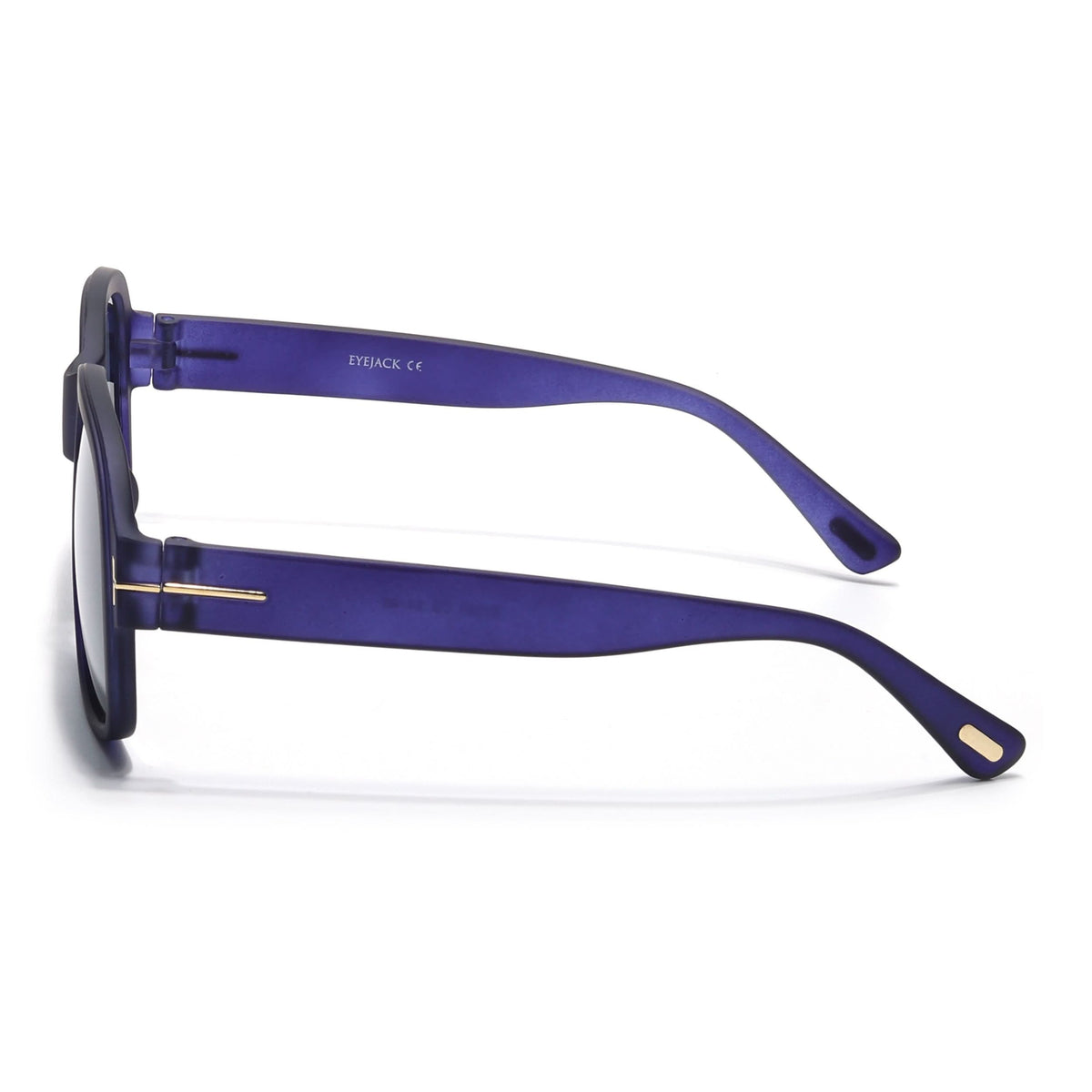 Eyejack Blue Wayfarer Sunglasses for Men and Women - Style 1060 - view 7
