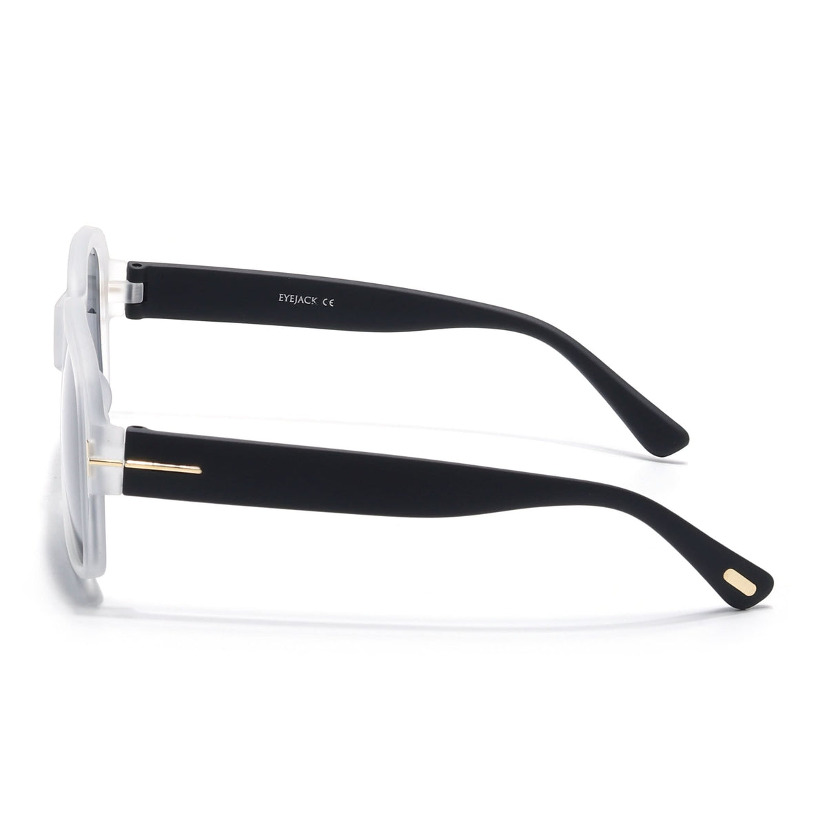 Eyejack Grey Wayfarer Sunglasses for Men and Women - Style 1061 - view 7