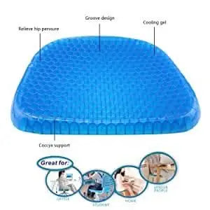 Cushion Seat Flex Pillow Gel Orthopedic Seat Cushion Pad HP DD