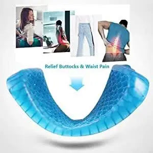 Cushion Seat Flex Pillow Gel Orthopedic Seat Cushion Pad HP DD