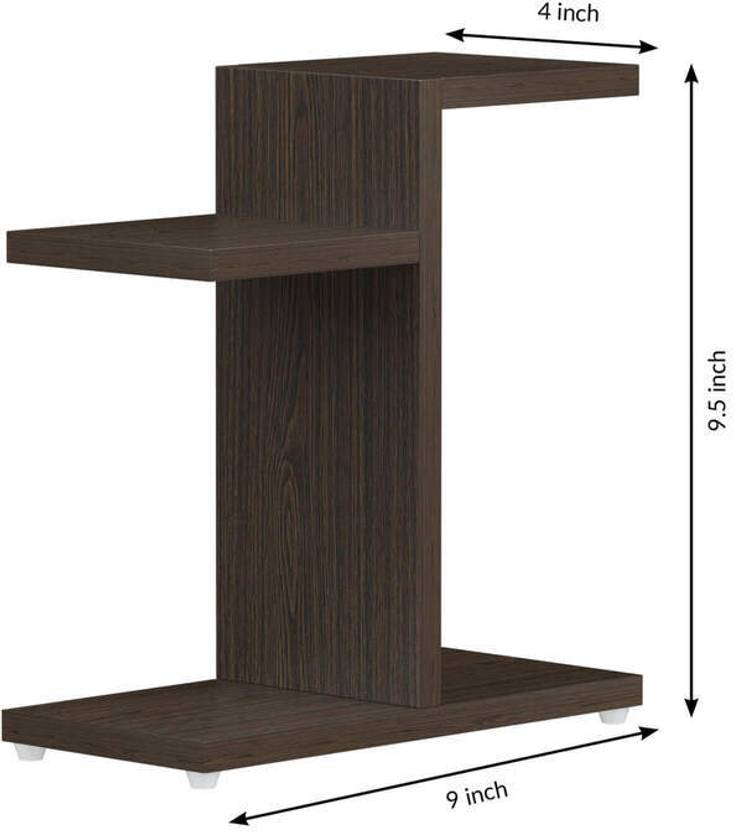 Casacraft by Pepperfry Stylish 3 Shelf space Latest Modern Finish Wall Wooden Wall Shelf  (Number of Shelves - 3, Brown)