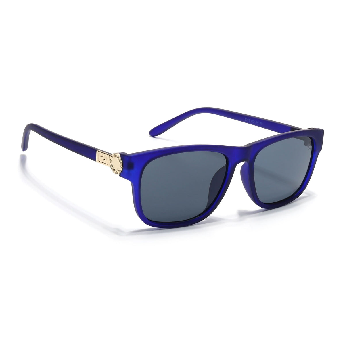 Eyejack Blue Wayfarer Sunglasses for Men and Women - Style 1036 - view 2