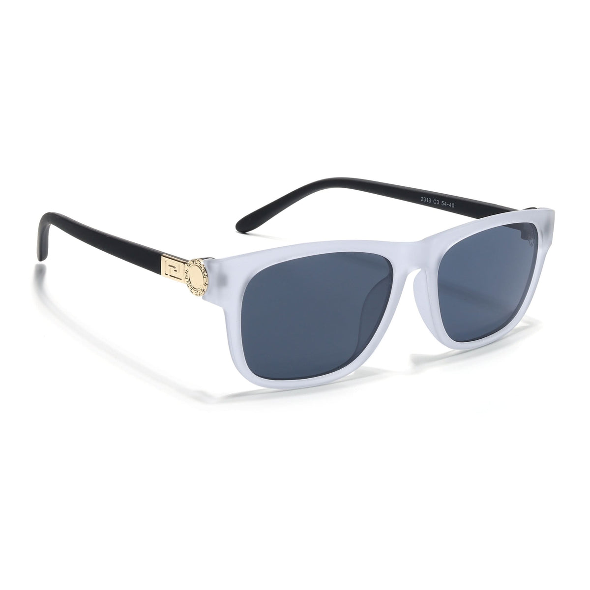 Eyejack Grey Wayfarer Sunglasses for Men and Women - Style 1037 - view 2