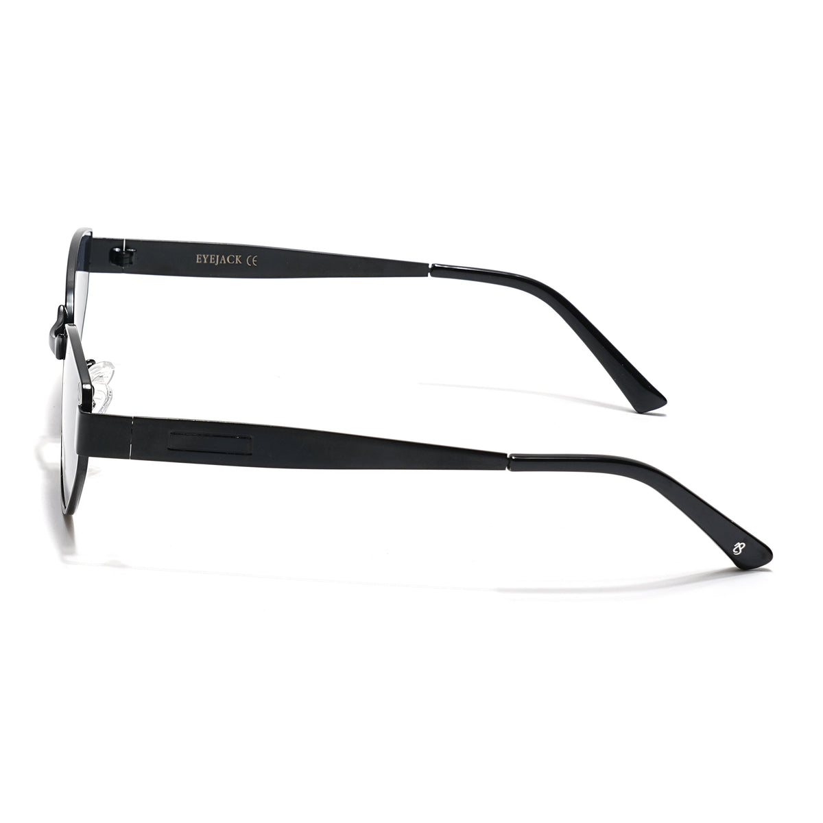 Diva Black Cateye Sunglasses for Men and Women - view 6