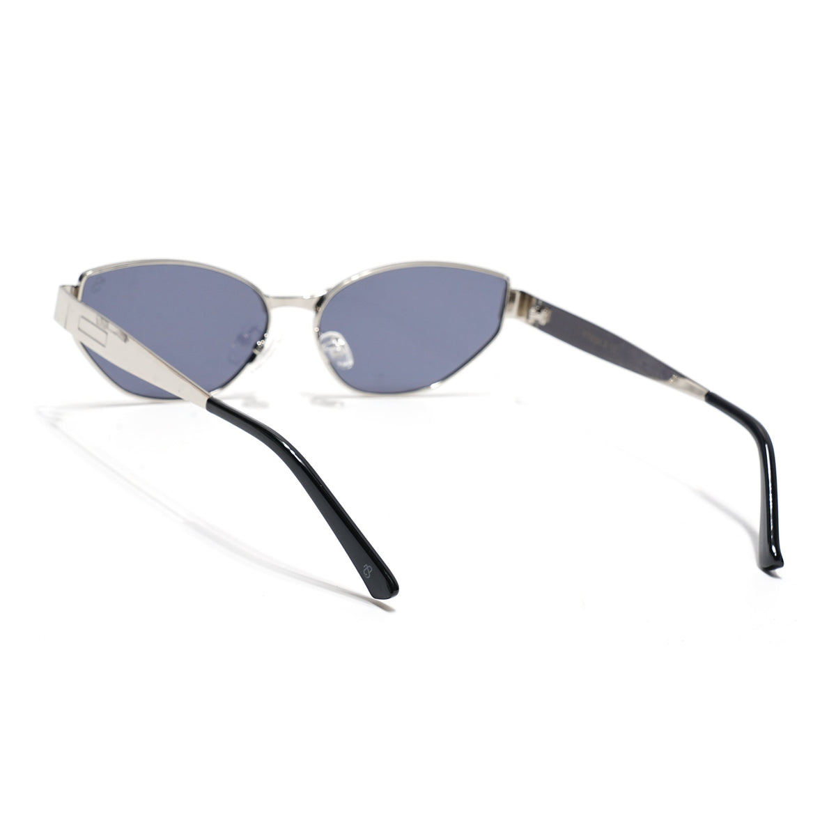 Diva Silver Cateye Sunglasses for Men and Women - view 5