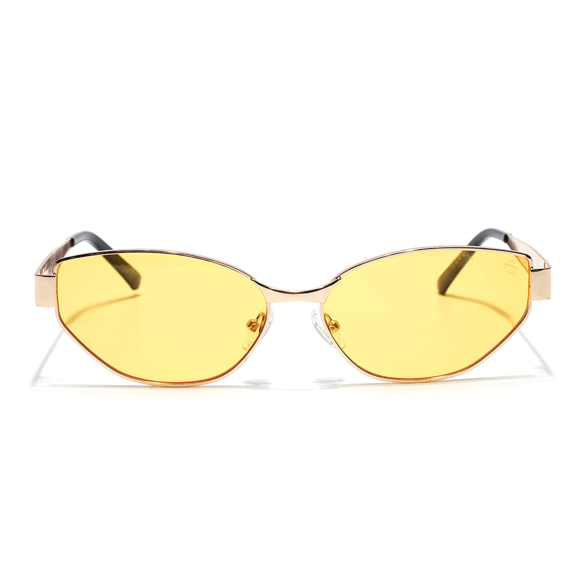 Diva Golden Cateye Sunglasses for Men and Women - Style 2176 - view 3