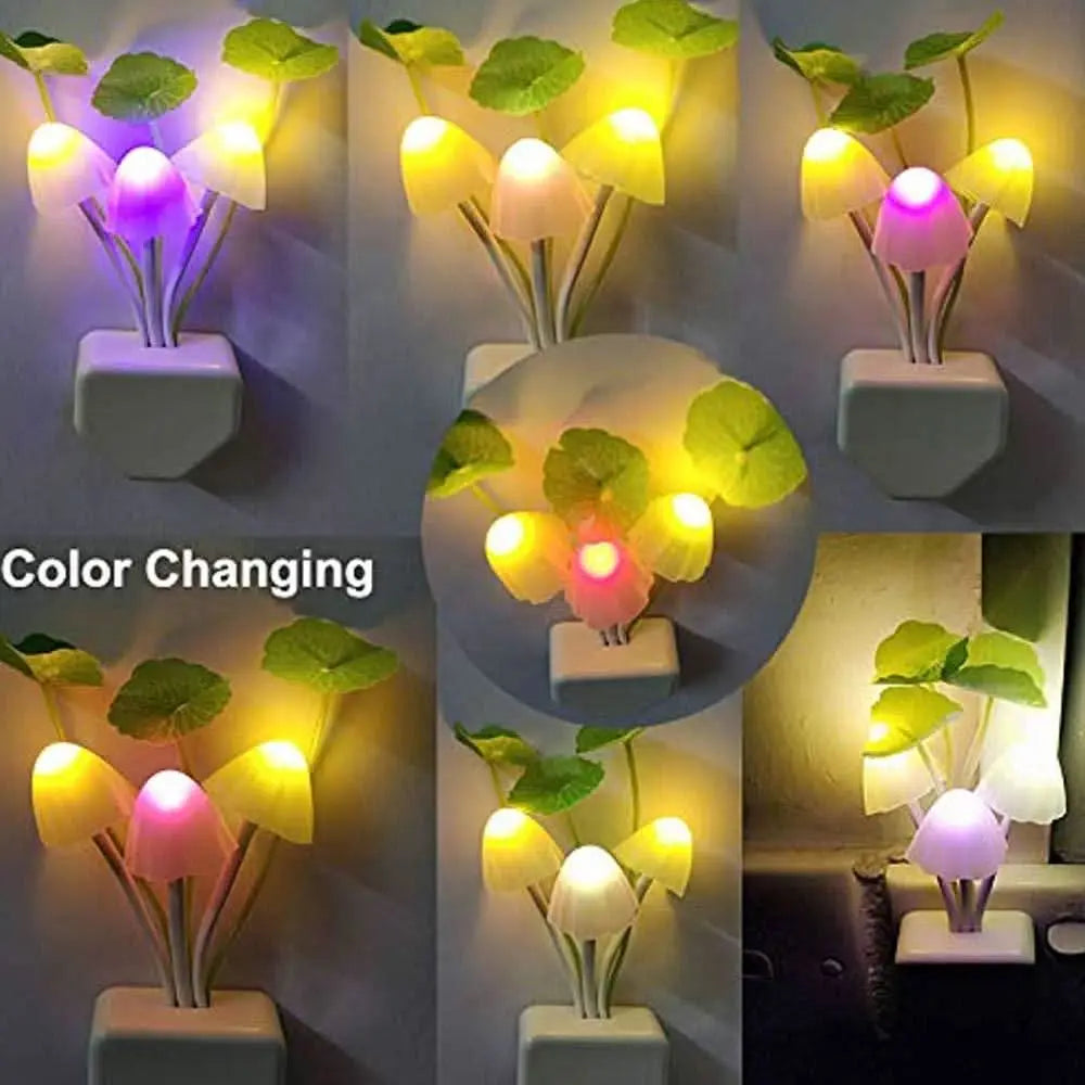 Night Light Mushroom Lamp (Colorful) HP DD