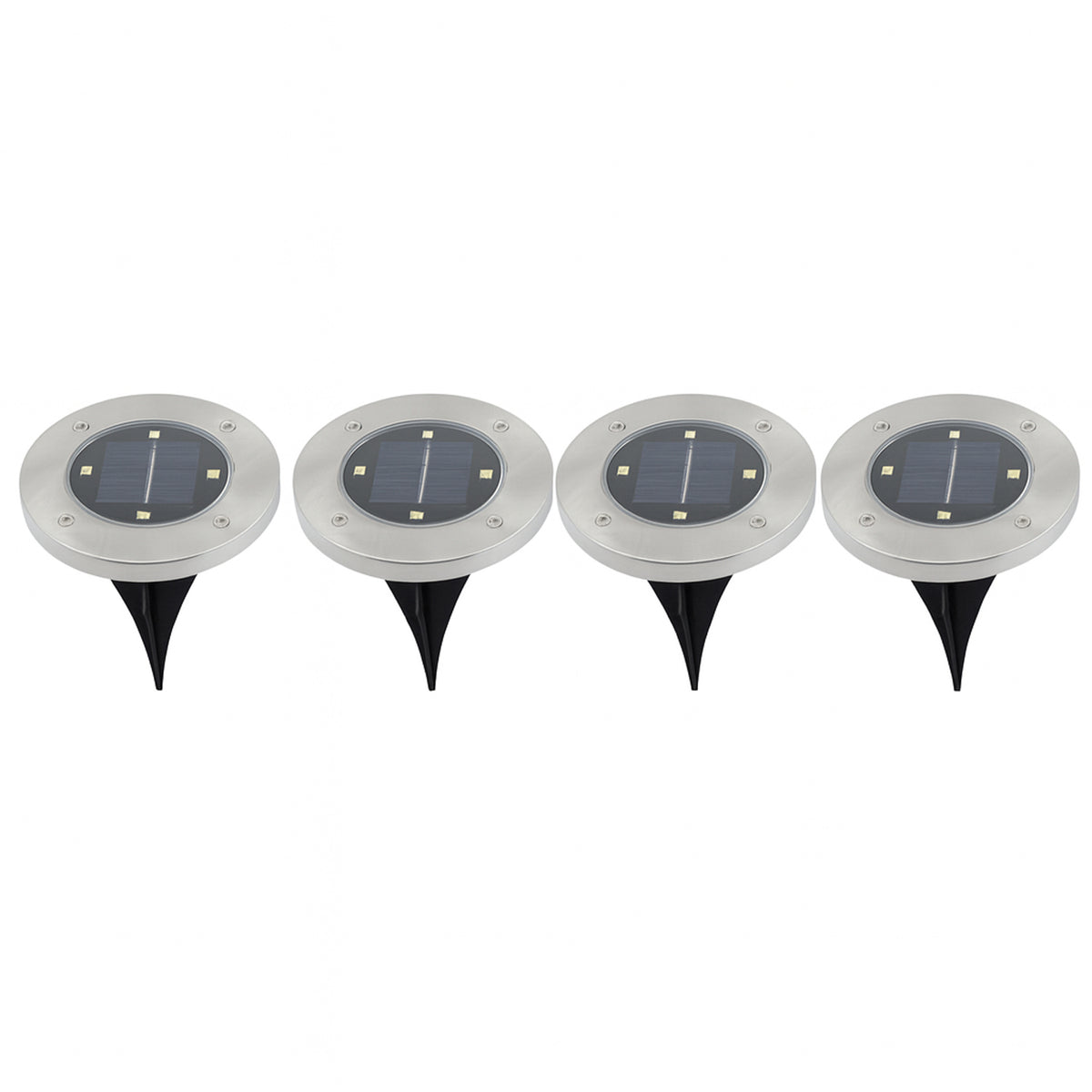 Solar Powered LED Garden Lights – Outdoor Waterproof Pathway & Landscape Lighting for Lawn (4 Pc)