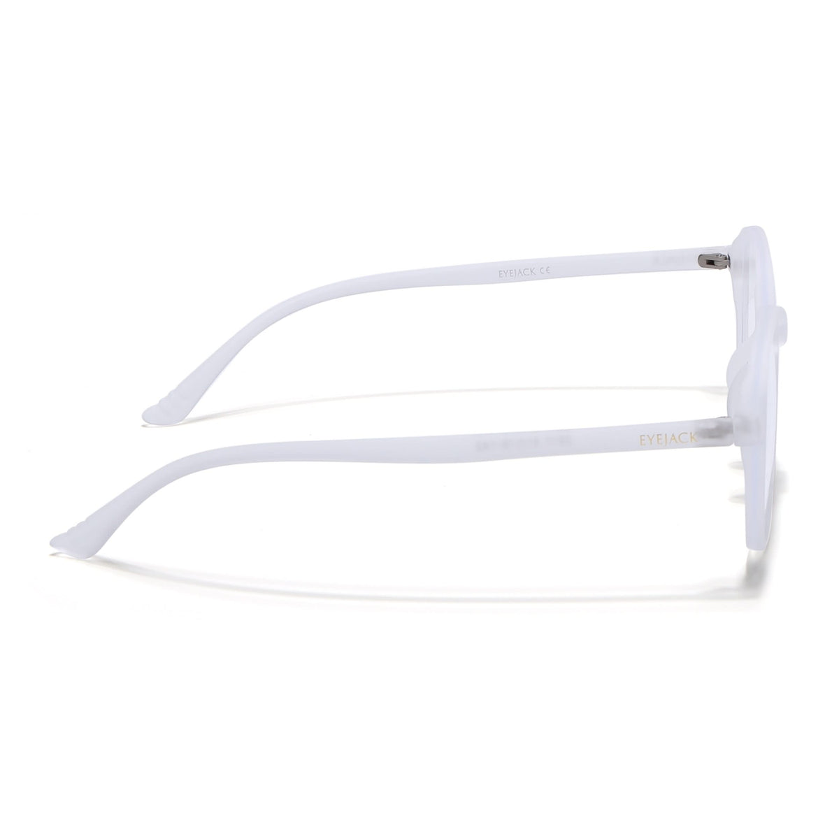 Eyejack Neo Transparent Wayfarer Eyeglasses for Men and Women - view 5