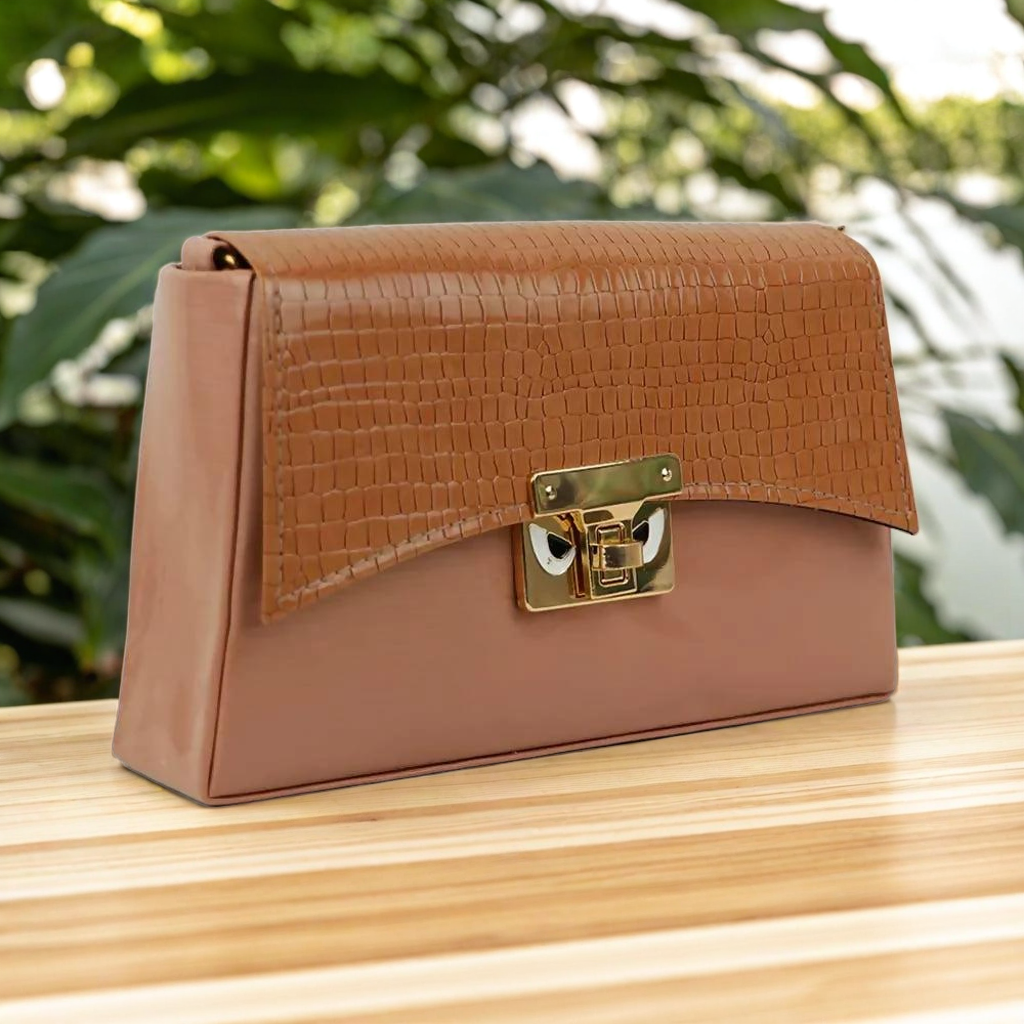 Chic on the Go: The Leather Sling Style (MultiColors)