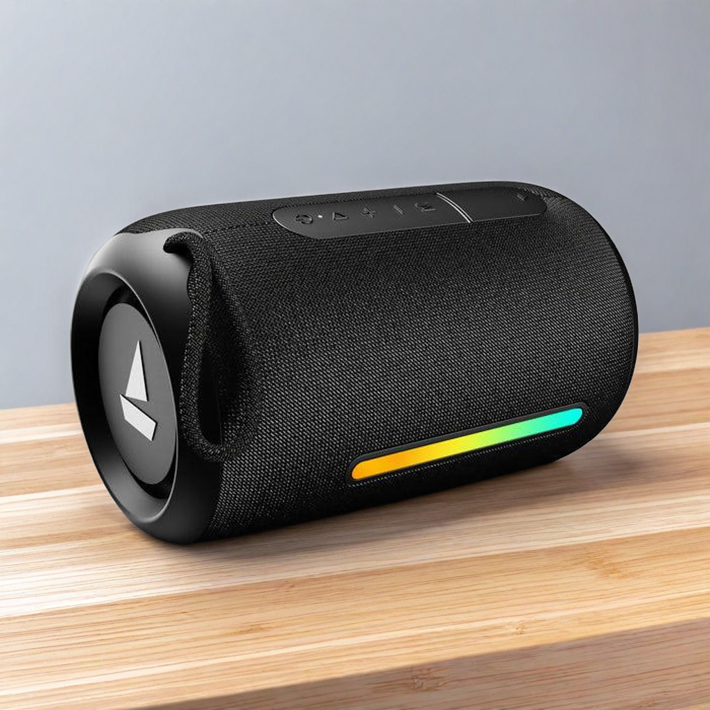 boAt Stone 358 Pro 14W Signature Sound, Up to 12 Hours Playback, BTv5.3, Free Music Streaming on JioSaavn Bluetooth Speaker (MULTICOLOR)