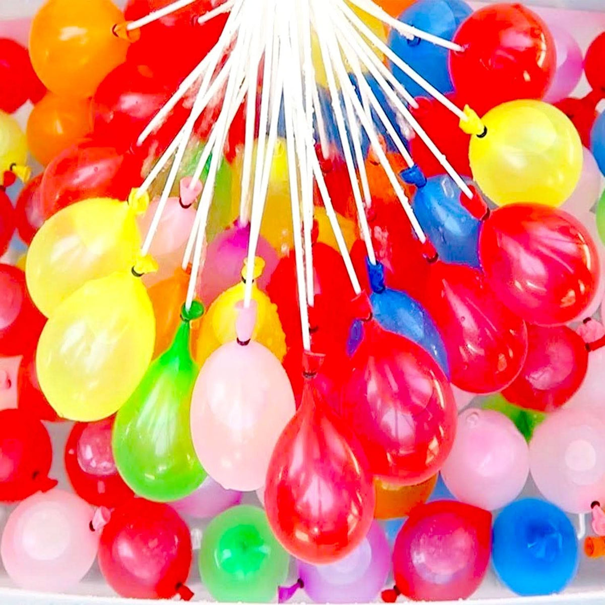 111pc Holi Balloons Set – Colorful Water Balloons for Festive Fun and Celebrations HP DD