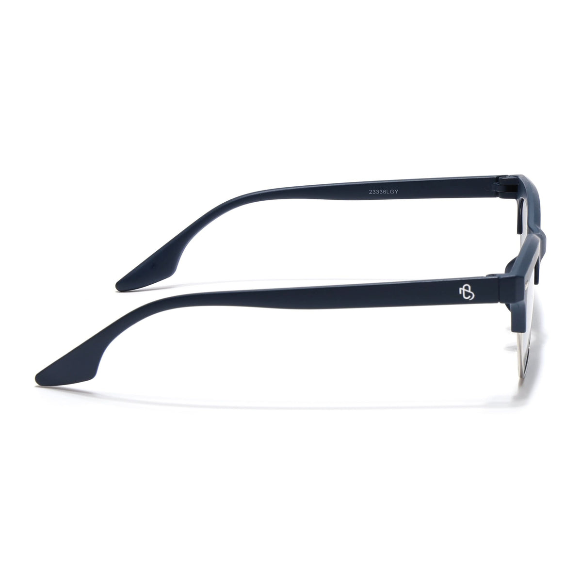 Eyejack Blue Half Rim Sunglasses for Men and Women - view 6