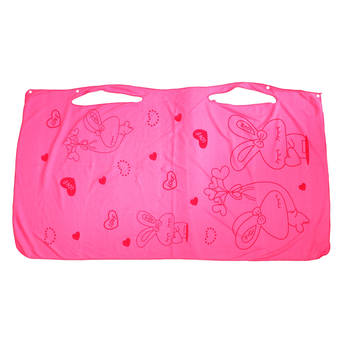 Soft & Absorbent Microfiber Bath Towel Wrap With Shoulder Straps (1 Pc)