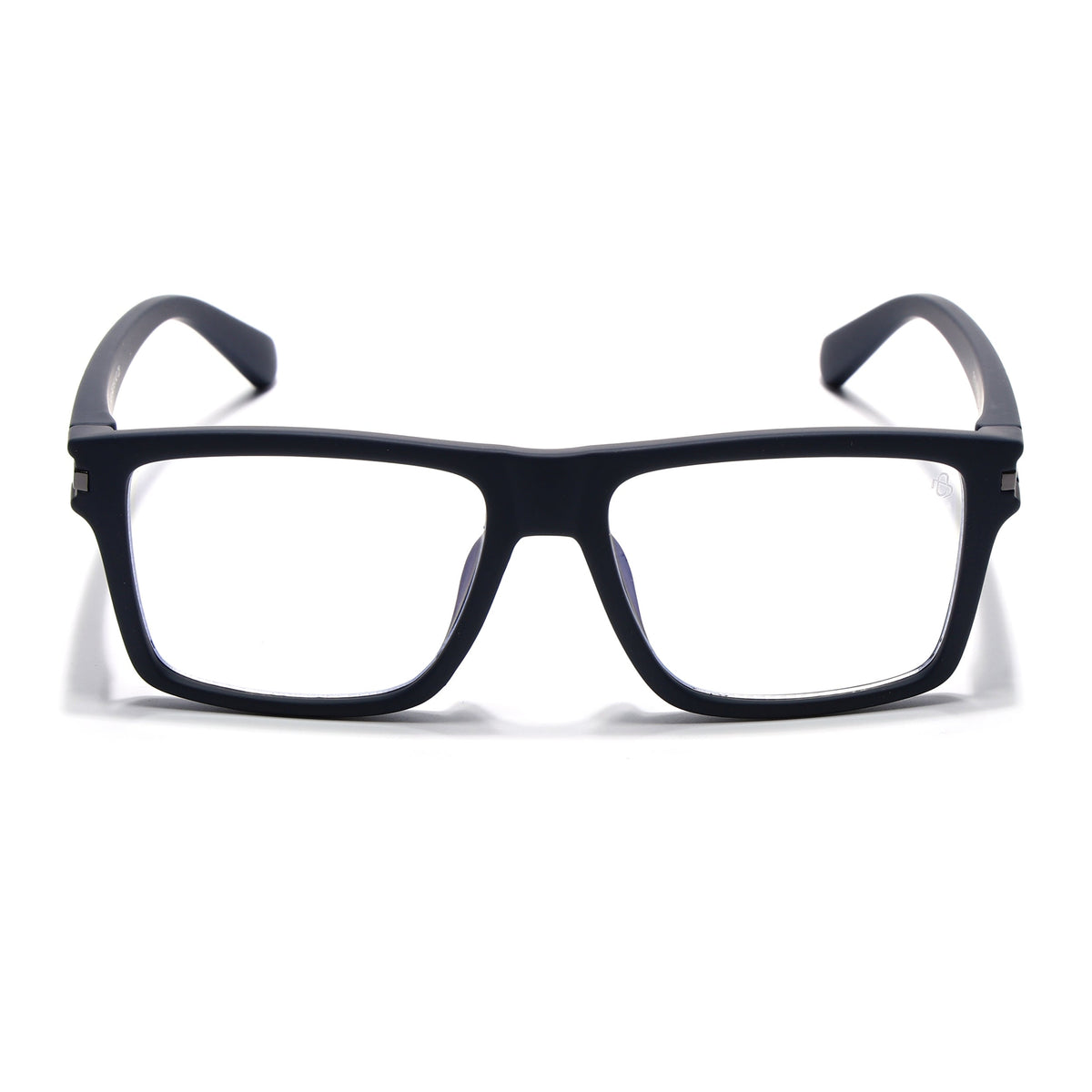 Eyejack Crossline Navy Blue Square Eyeglasses for Men and Women - Style 2095 - view 2