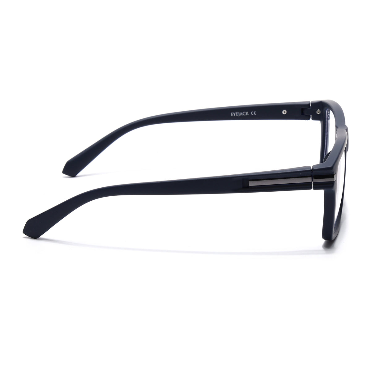 Eyejack Crossline Navy Blue Square Eyeglasses for Men and Women - Style 2095 - view 5