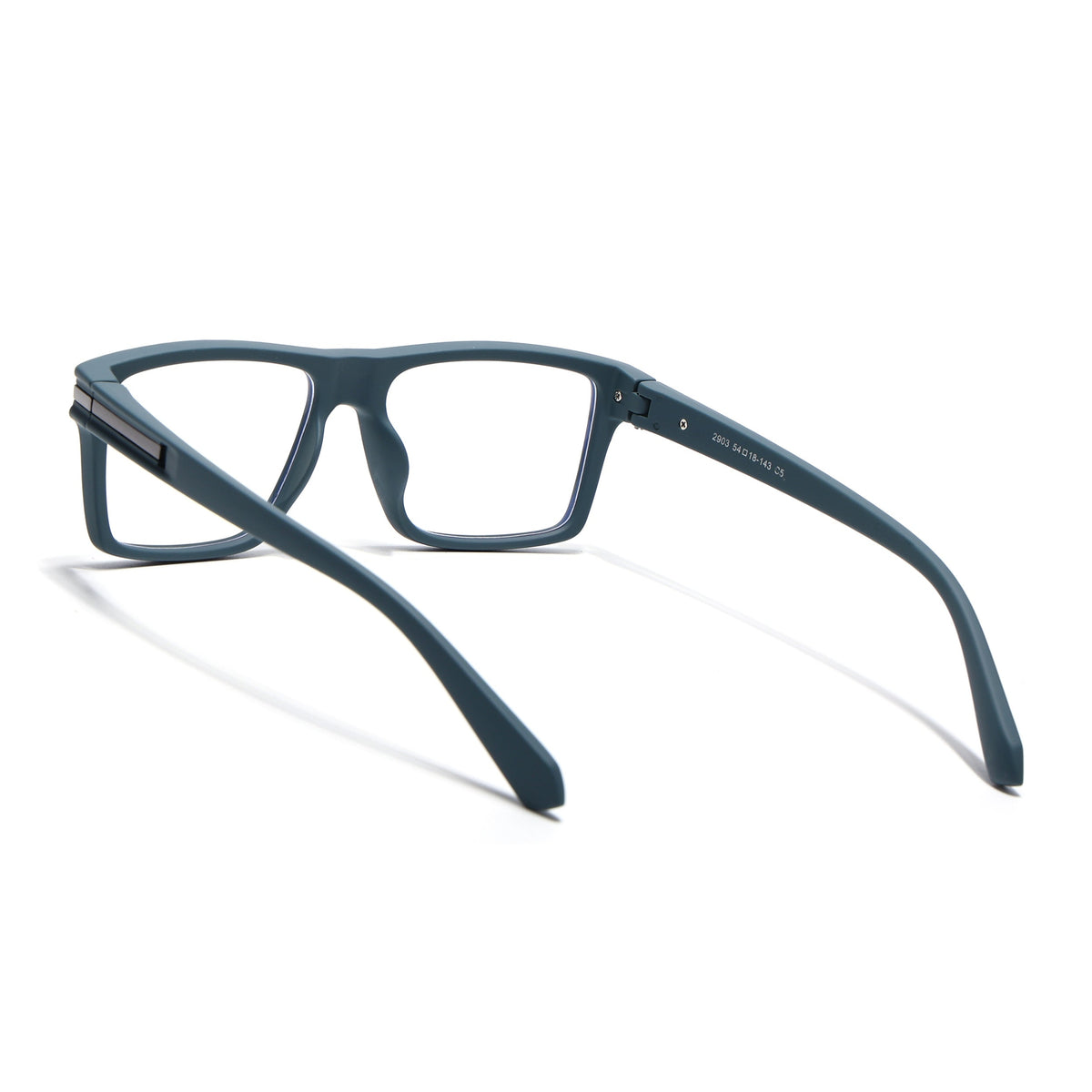 Eyejack Crossline Blue Square Eyeglasses for Men and Women - Style 2096 - view 4