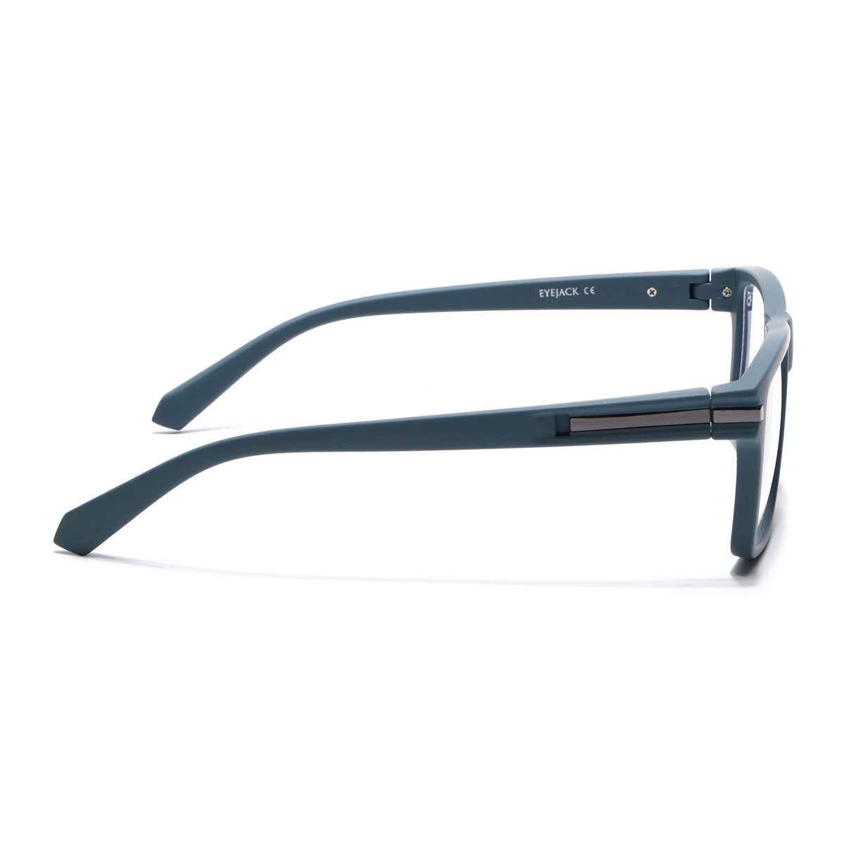 Eyejack Crossline Blue Square Eyeglasses for Men and Women - Style 2096 - view 5