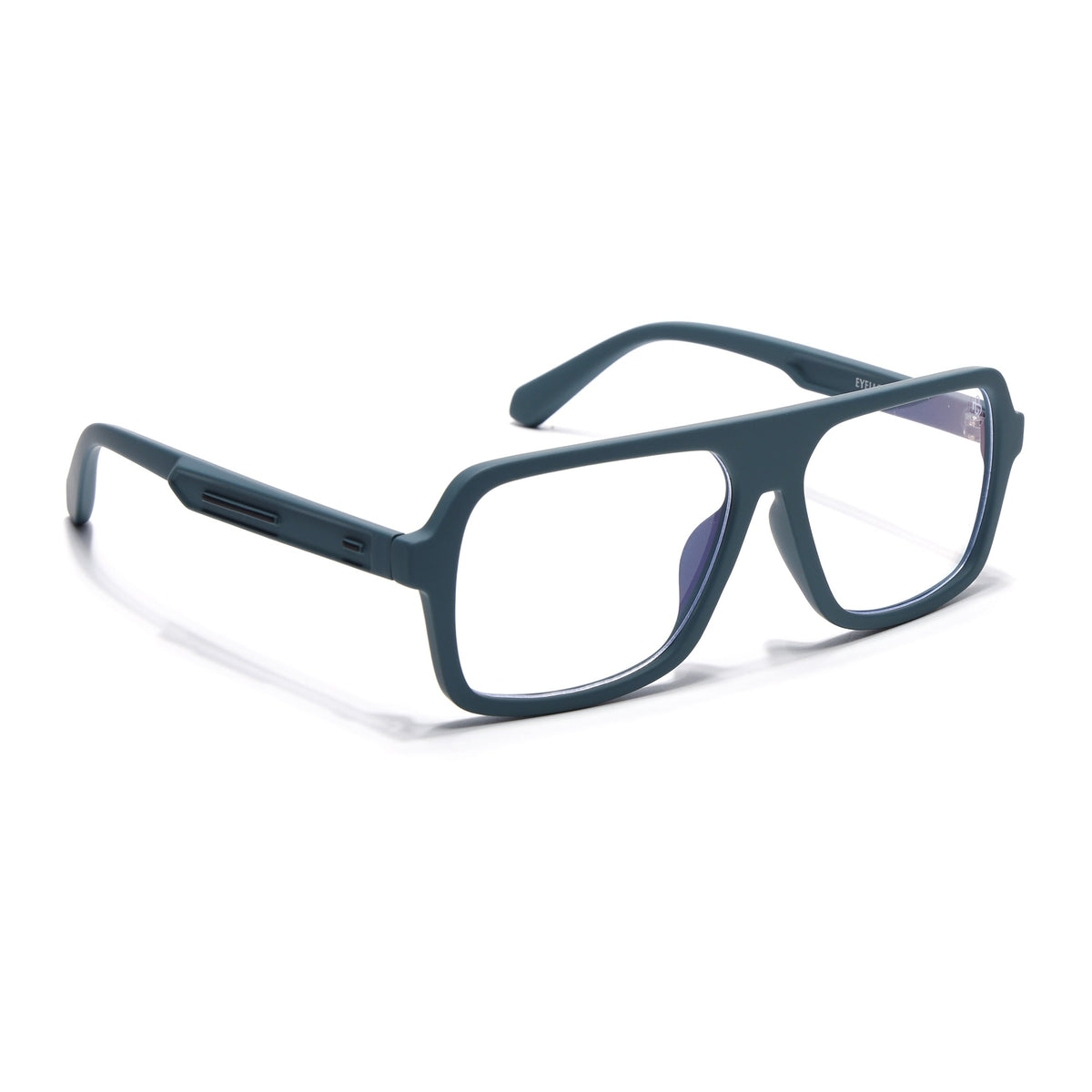 Eyejack Crossline Blue Wayfarer Eyeglasses for Men and Women - view 1