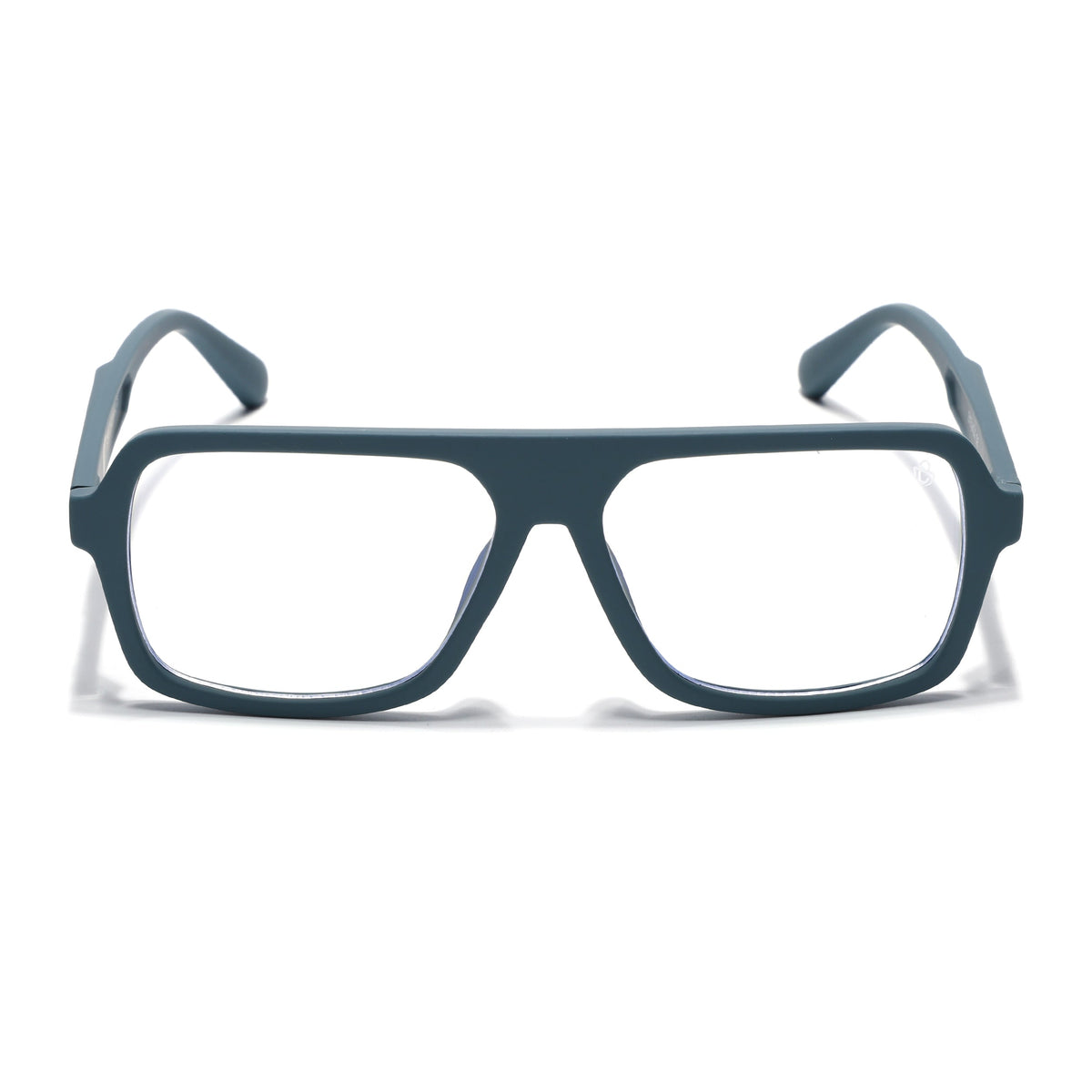 Eyejack Crossline Blue Wayfarer Eyeglasses for Men and Women - view 2
