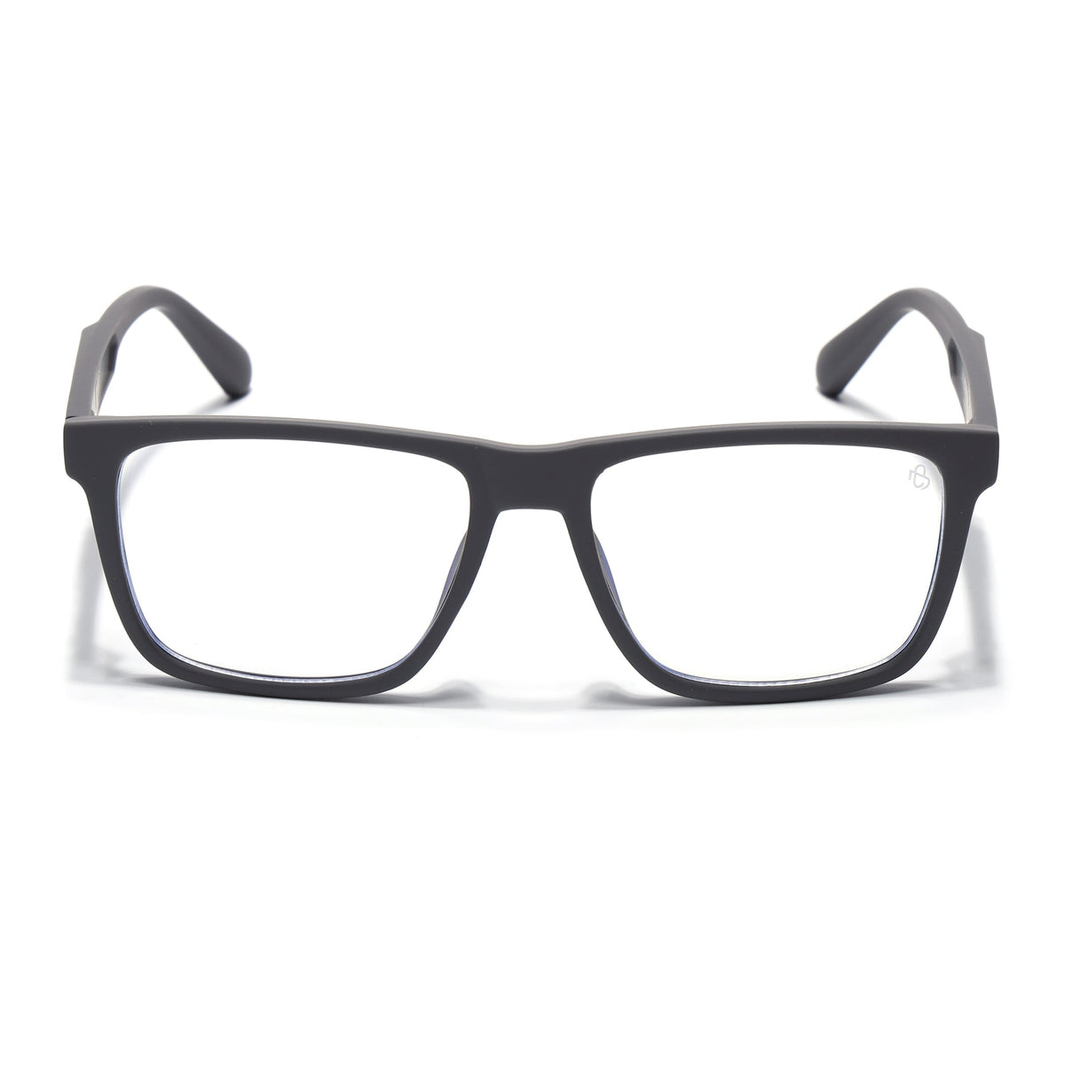 Eyejack Crossline Grey Square Eyeglasses for Men and Women - Style 2106 - view 2