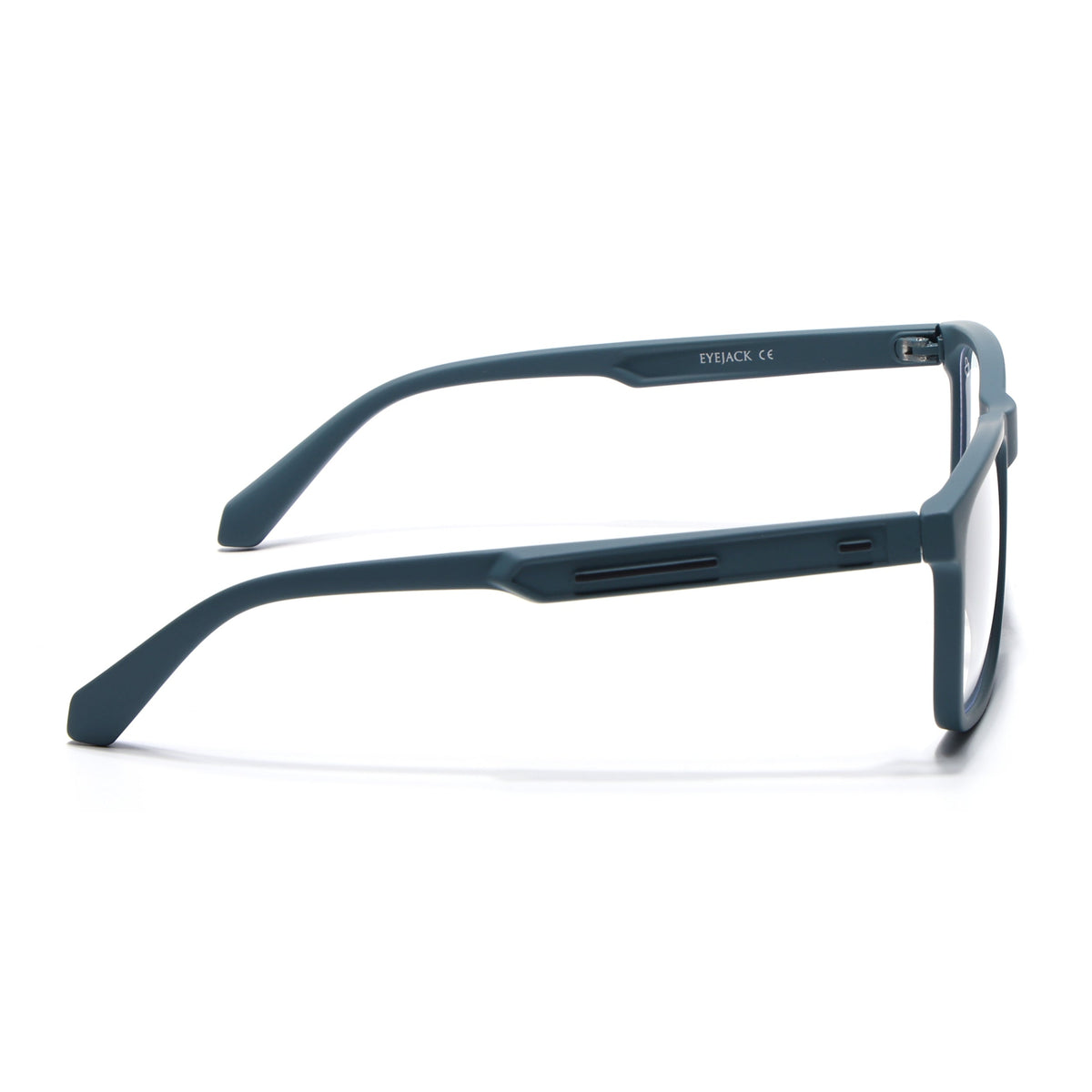 Eyejack Crossline Blue Square Eyeglasses for Men and Women - Style 2108 - view 5