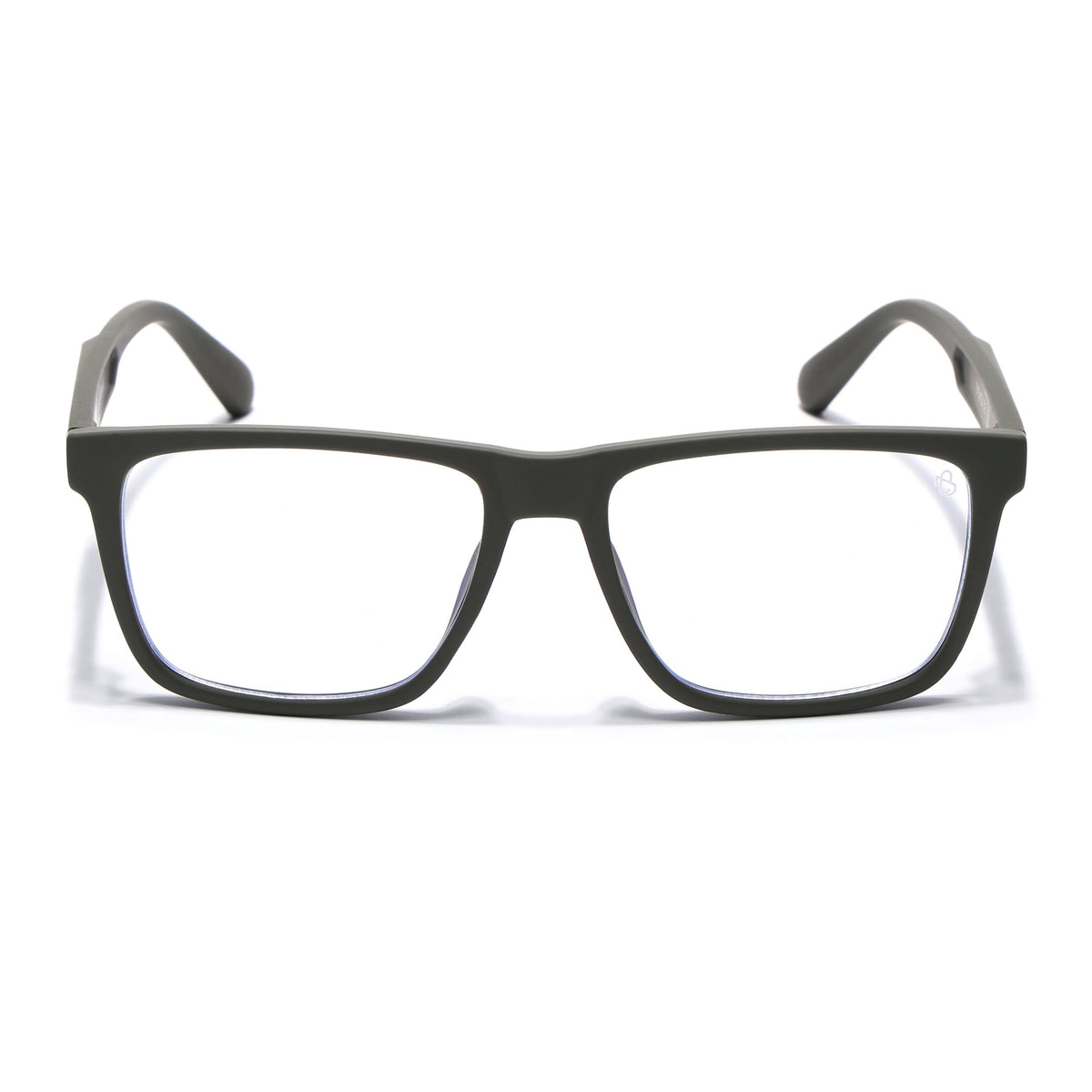 Eyejack Crossline Green Square Eyeglasses for Men and Women - Style 2109 - view 2