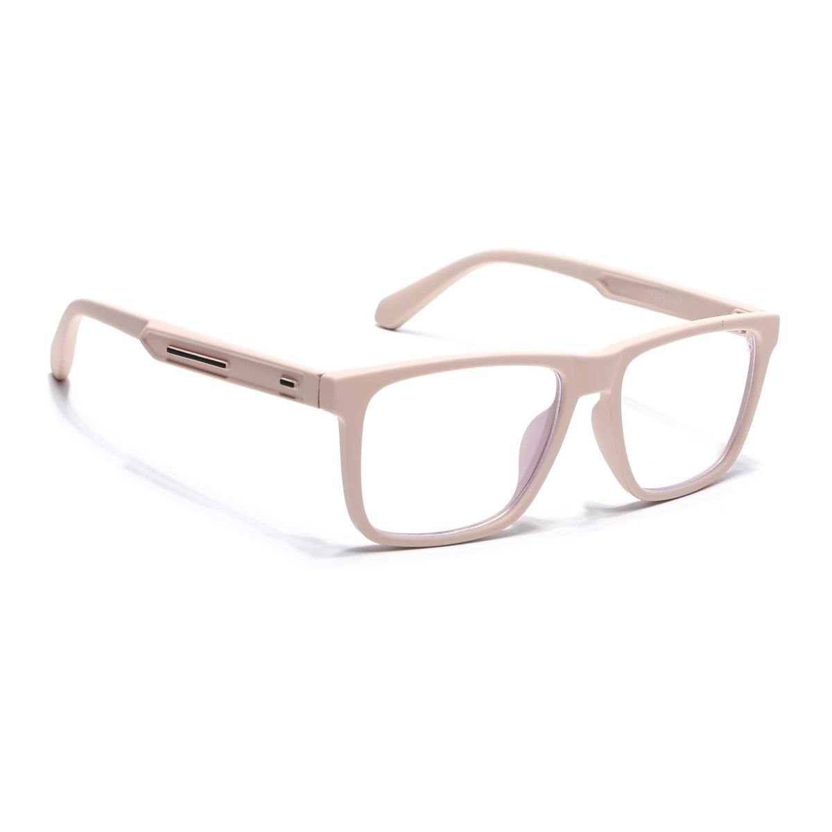 Eyejack Crossline Cream Square Eyeglasses for Men and Women - Style 2110 - view 1
