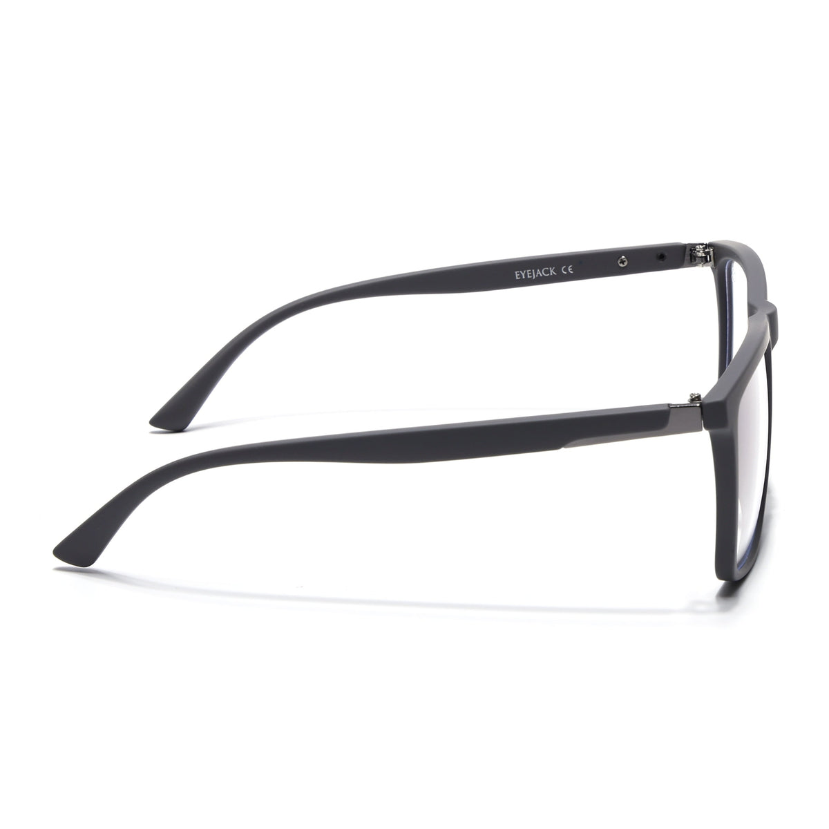 Eyejack Crossline Grey Square Eyeglasses for Men and Women - Style 2112 - view 5