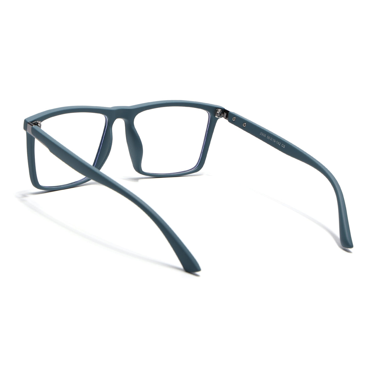 Eyejack Crossline Blue Square Eyeglasses for Men and Women - Style 2114 - view 3