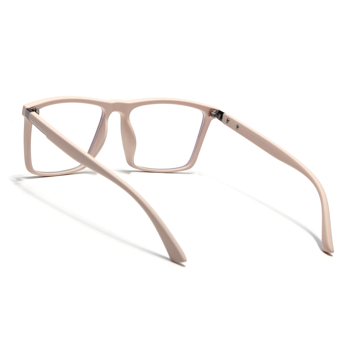 Eyejack Crossline Cream Square Eyeglasses for Men and Women - Style 2116 - view 4