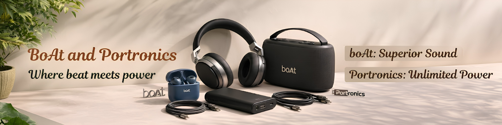 Boat and Portronics